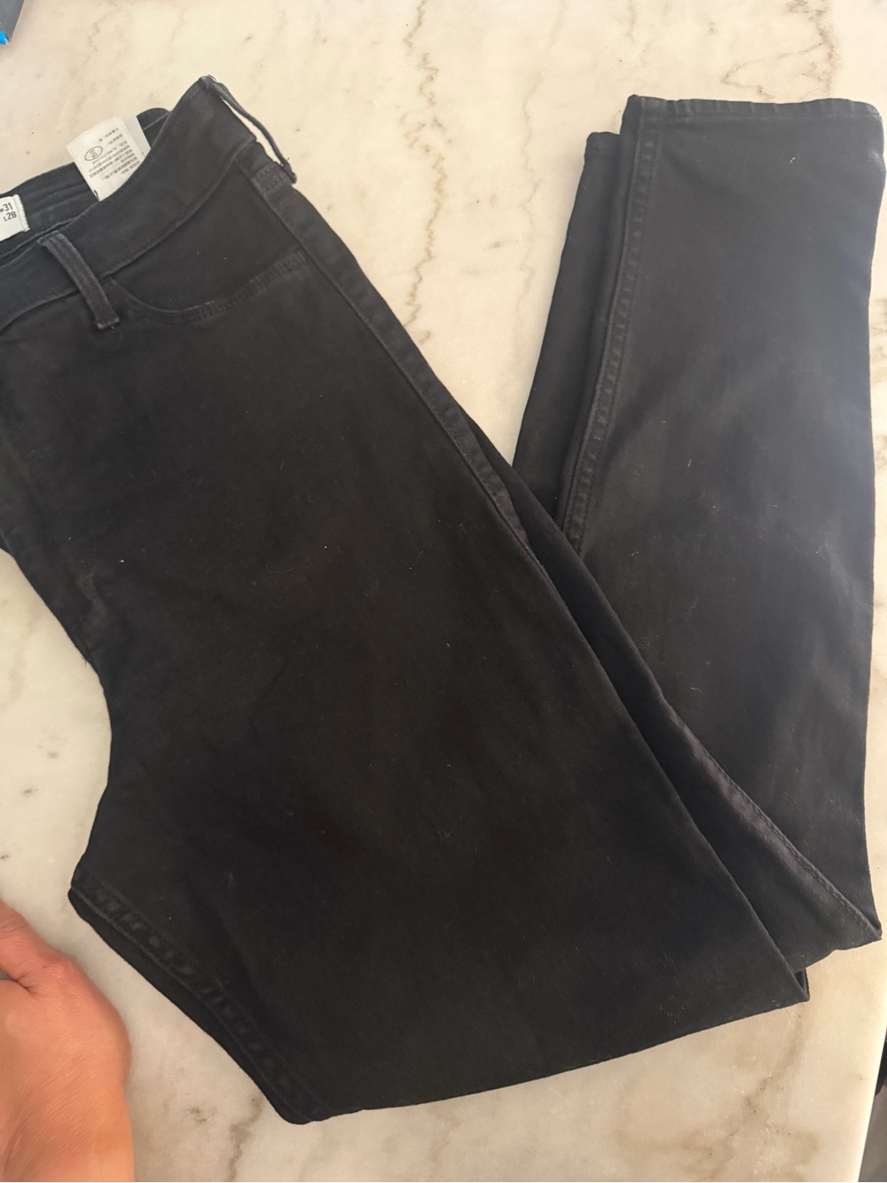 Hollister juniors Black curvy Ultra high rise  Jeans